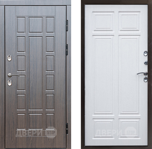 Входная металлическая Дверь Престиж TERMO с терморазрывом Престиж Премиум Лиственница белая в Одинцово