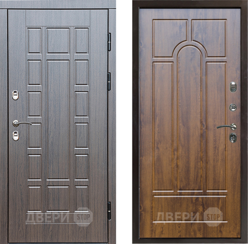 Входная металлическая Дверь Престиж TERMO с терморазрывом Престиж Арка Дуб в Одинцово