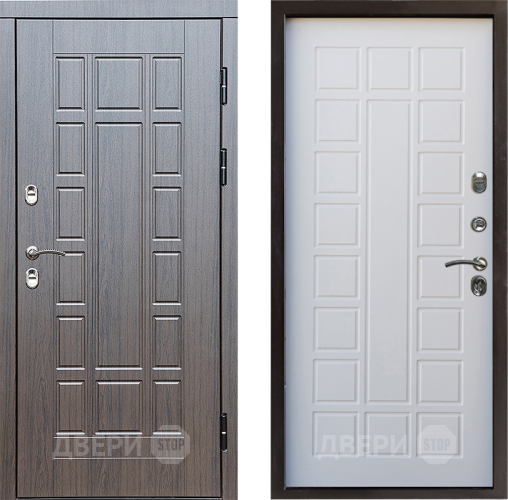Входная металлическая Дверь Престиж TERMO с терморазрывом Престиж Престиж Белое дерево в Одинцово