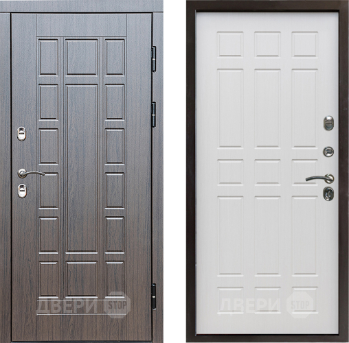 Дверь Престиж TERMO с терморазрывом Престиж Спарта Лиственница белая в Одинцово