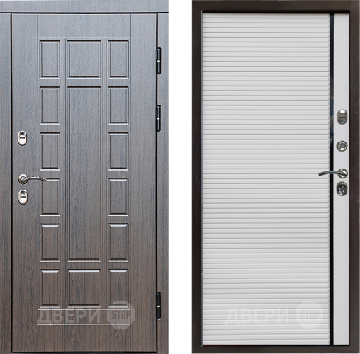 Входная металлическая Дверь Престиж TERMO с терморазрывом Престиж Porte Белый в Одинцово