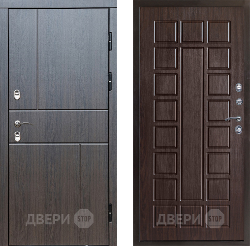 Входная металлическая Дверь Престиж TERMO с терморазрывом Горизонт Венге Престиж Венге в Одинцово