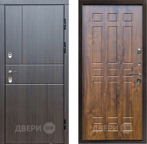 Входная металлическая Дверь Престиж TERMO с терморазрывом Горизонт Венге Спарта Дуб в Одинцово