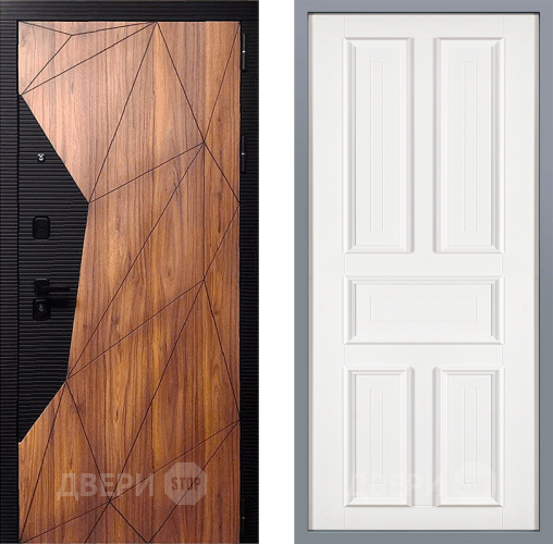 Дверь Заводские двери Морра Уругвай Белый софт в Одинцово