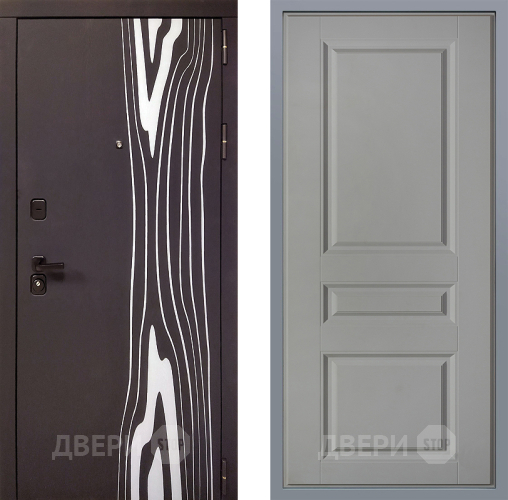 Дверь Заводские двери Леванте Стокгольм Грей софт в Одинцово