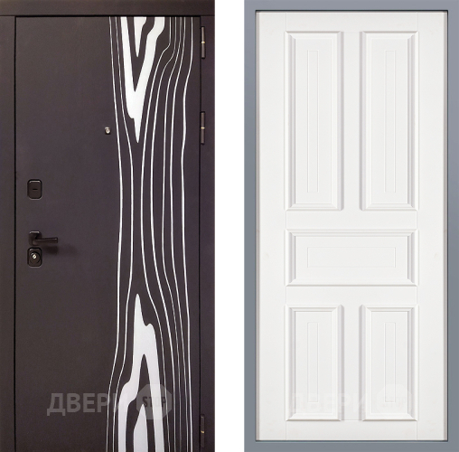 Дверь Заводские двери Леванте Уругвай Белый софт в Одинцово