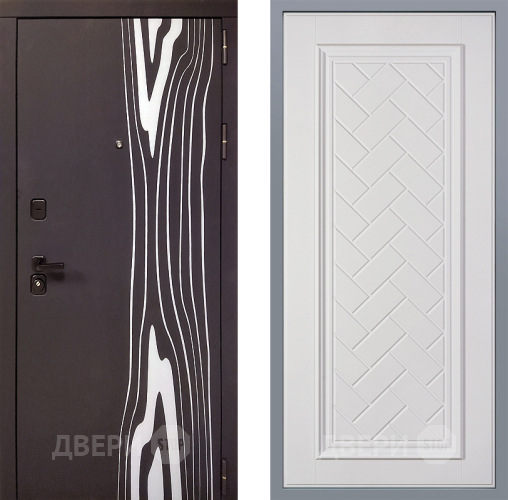 Дверь Заводские двери Леванте Упра Белый софт в Одинцово