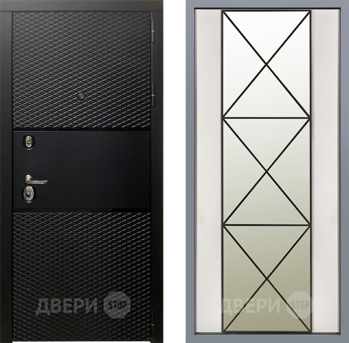 Дверь Заводские двери Тефлон Зеркало Перфекто Структурное дерево в Одинцово