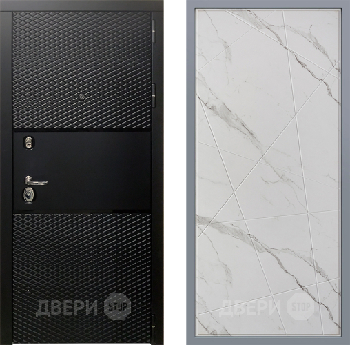 Дверь Заводские двери Тефлон Флитта Мрамор белый в Одинцово