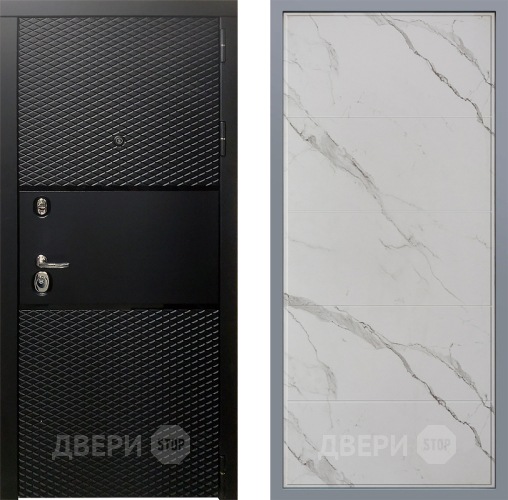 Дверь Заводские двери Тефлон Тривия Мрамор белый в Одинцово