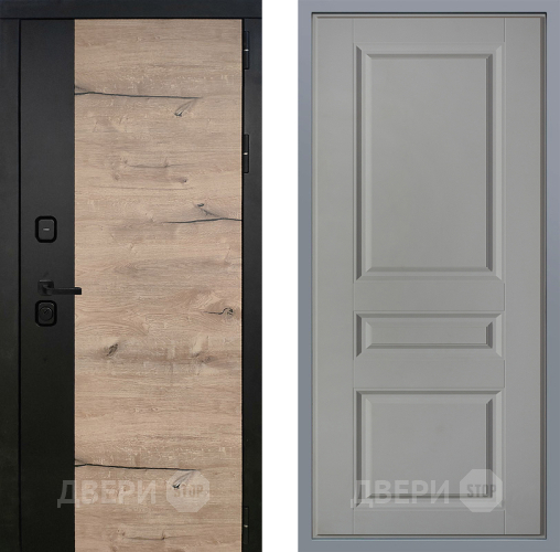 Дверь Заводские двери Ларте Стокгольм Грей софт в Одинцово