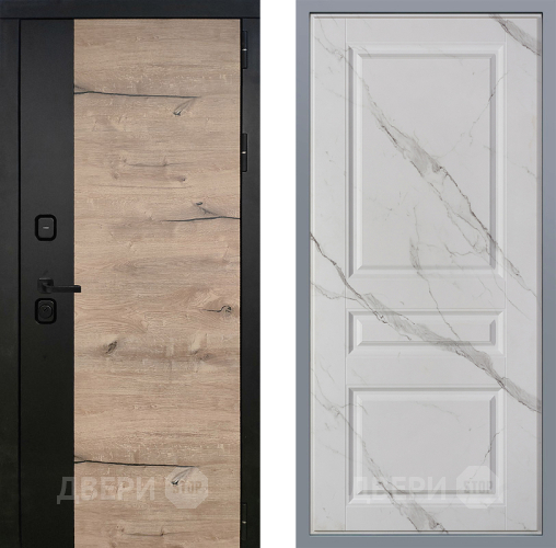 Дверь Заводские двери Ларте Стокгольм Мрамор белый в Одинцово