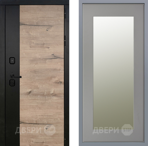 Дверь Заводские двери Ларте Зеркало Модерн Грей софт в Одинцово