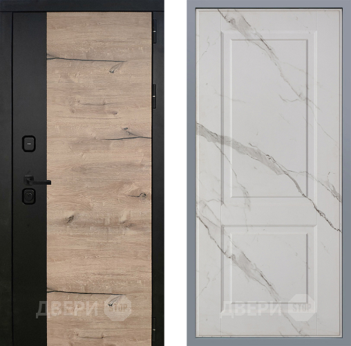 Дверь Заводские двери Ларте Доррен Мрамор белый в Одинцово