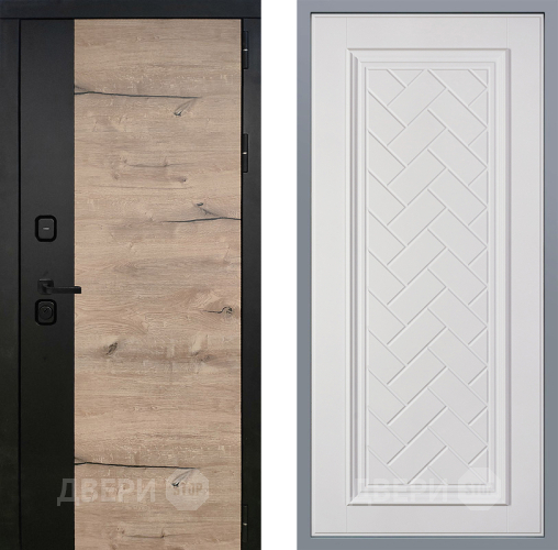 Дверь Заводские двери Ларте Упра Белый софт в Одинцово