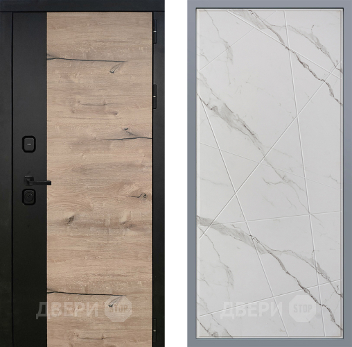 Дверь Заводские двери Ларте Флитта Мрамор белый в Одинцово