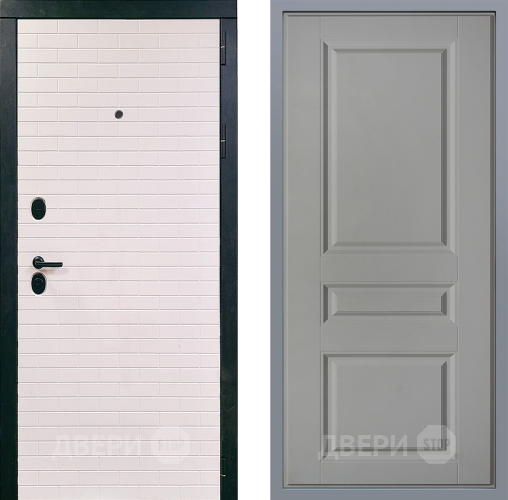 Дверь Заводские двери Сохо Стокгольм Грей софт в Одинцово