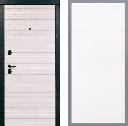 Дверь Заводские двери Сохо Тривия Белый софт в Одинцово