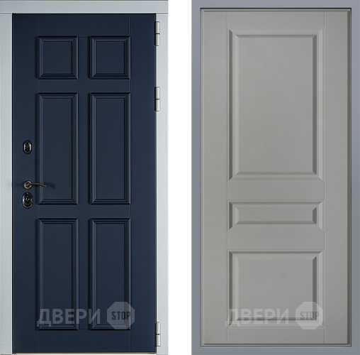 Дверь Заводские двери Стокгольм Стокгольм Грей софт в Одинцово