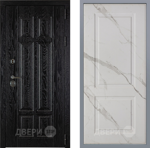 Дверь Заводские двери Мюнхен Доррен Мрамор белый в Одинцово