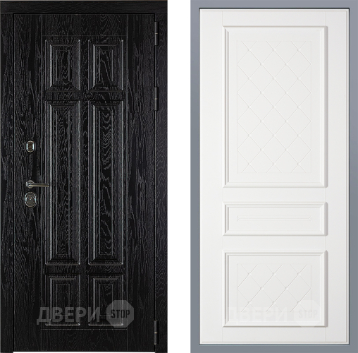 Дверь Заводские двери Мюнхен Урбино Белый софт в Одинцово