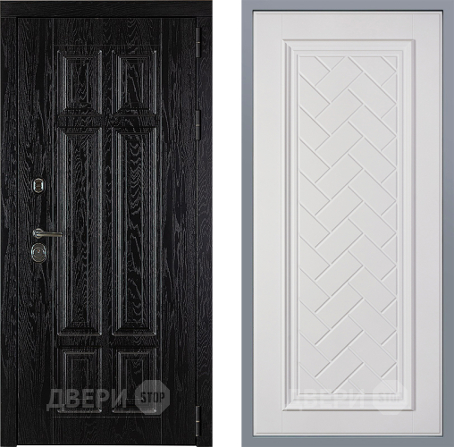 Дверь Заводские двери Мюнхен Упра Белый софт в Одинцово