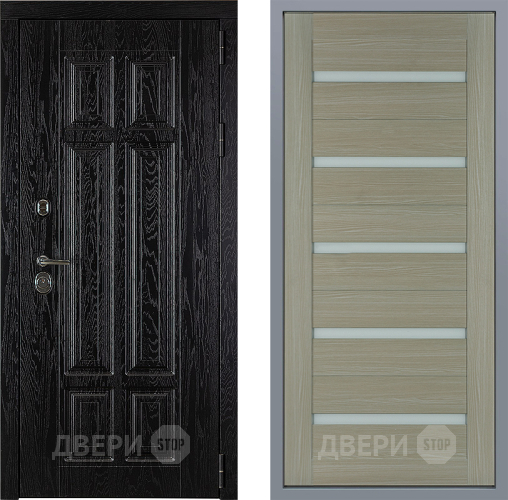 Дверь Заводские двери Мюнхен СБ-1 Капучино в Одинцово