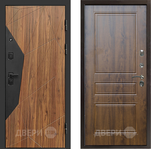 Входная металлическая Дверь Престиж Avangard Классика Дуб в Одинцово