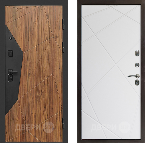 Входная металлическая Дверь Престиж Avangard Лучи Бетон белый в Одинцово