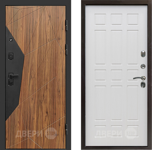 Входная металлическая Дверь Престиж Avangard Спарта Лиственница белая в Одинцово