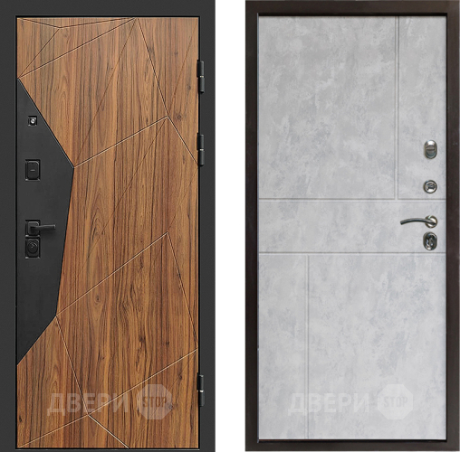 Входная металлическая Дверь Престиж Avangard Горизонт Бетон светлый в Одинцово