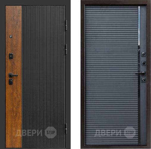 Входная металлическая Дверь Престиж Prestizh Porte Черный кварц в Одинцово