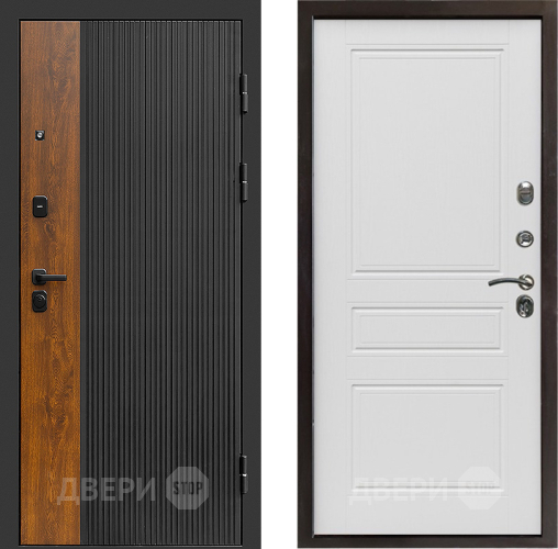 Входная металлическая Дверь Престиж Prestizh Классика Лиственница белая в Одинцово