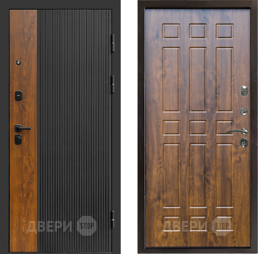 Входная металлическая Дверь Престиж Prestizh Спарта Дуб в Одинцово
