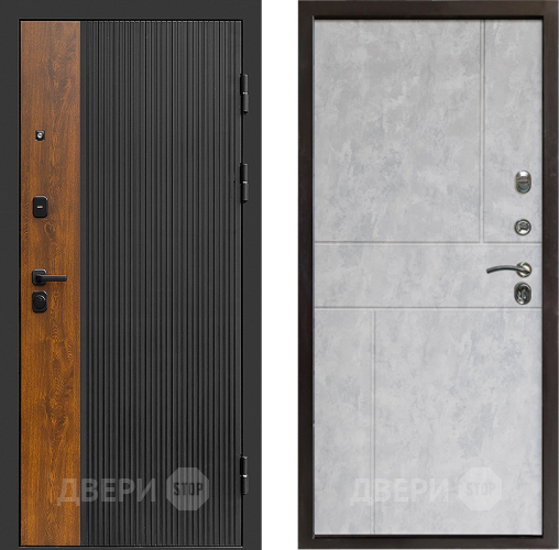 Входная металлическая Дверь Престиж Prestizh Горизонт Бетон светлый в Одинцово