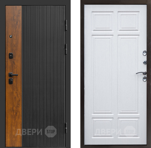 Входная металлическая Дверь Престиж Prestizh Премиум Лиственница белая в Одинцово