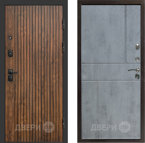 Дверь Престиж Tvist Горизонт Бетон темный в Одинцово