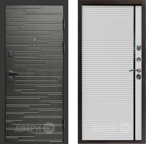 Входная металлическая Дверь Престиж Rivera Porte Белый в Одинцово