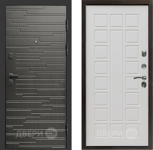 Входная металлическая Дверь Престиж Rivera Престиж Бежевый мат в Одинцово