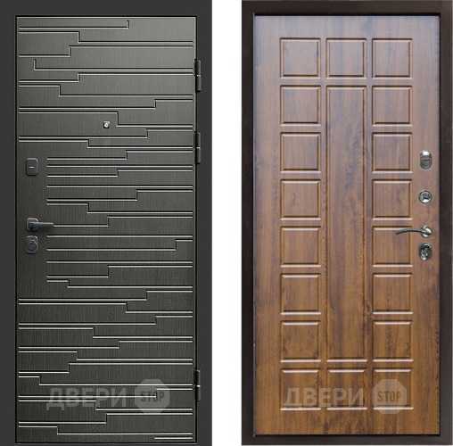Входная металлическая Дверь Престиж Rivera Престиж Дуб в Одинцово