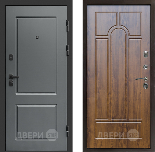 Входная металлическая Дверь Престиж Verona Арка Дуб в Одинцово