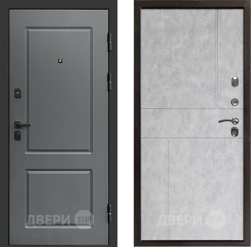 Дверь Престиж Verona Горизонт Бетон светлый в Одинцово