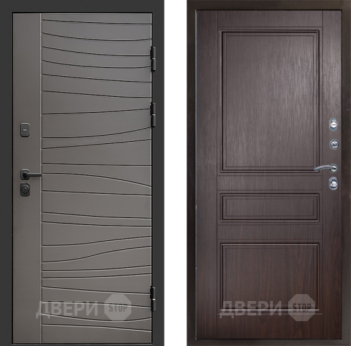 Входная металлическая Дверь Престиж Siciliya Классика Венге в Одинцово