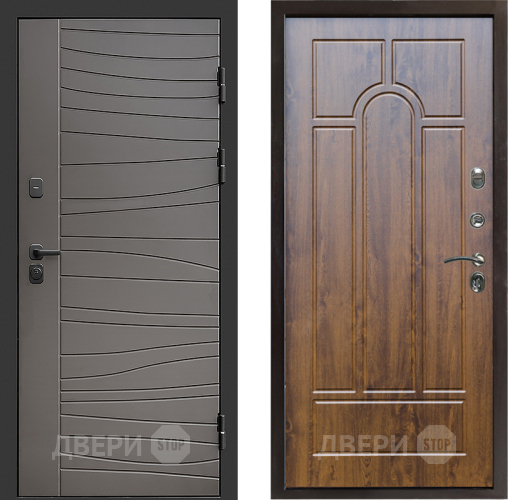 Входная металлическая Дверь Престиж Siciliya Арка Дуб в Одинцово