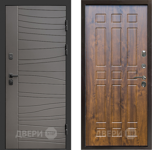 Входная металлическая Дверь Престиж Siciliya Спарта Дуб в Одинцово