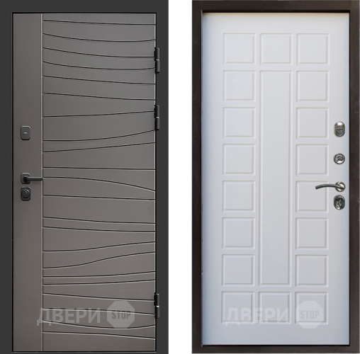 Входная металлическая Дверь Престиж Siciliya Престиж Белое дерево в Одинцово