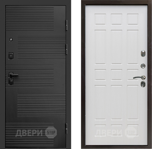 Входная металлическая Дверь Престиж Favorit Спарта Лиственница белая в Одинцово