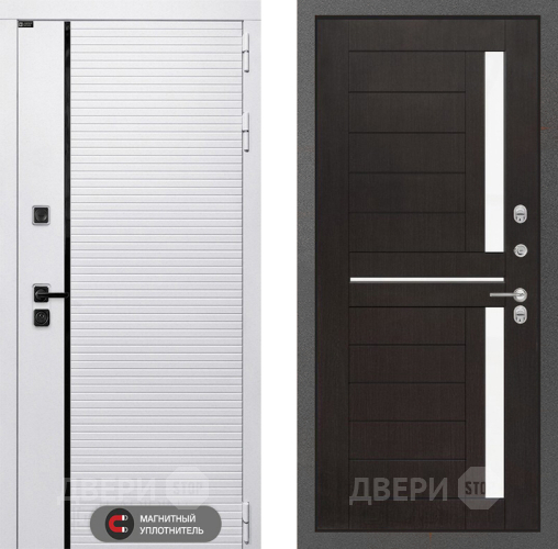 Входная металлическая Дверь Лабиринт (LABIRINT) Royal 02 Венге в Одинцово