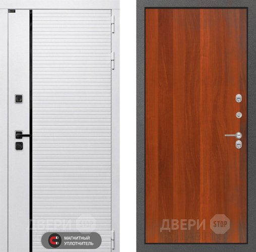 Входная металлическая Дверь Лабиринт (LABIRINT) Royal 05 Итальянский орех в Одинцово