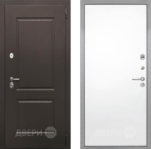 Входная металлическая Дверь Интекрон (INTECRON) Кампо Гладкая Силк Сноу в Одинцово